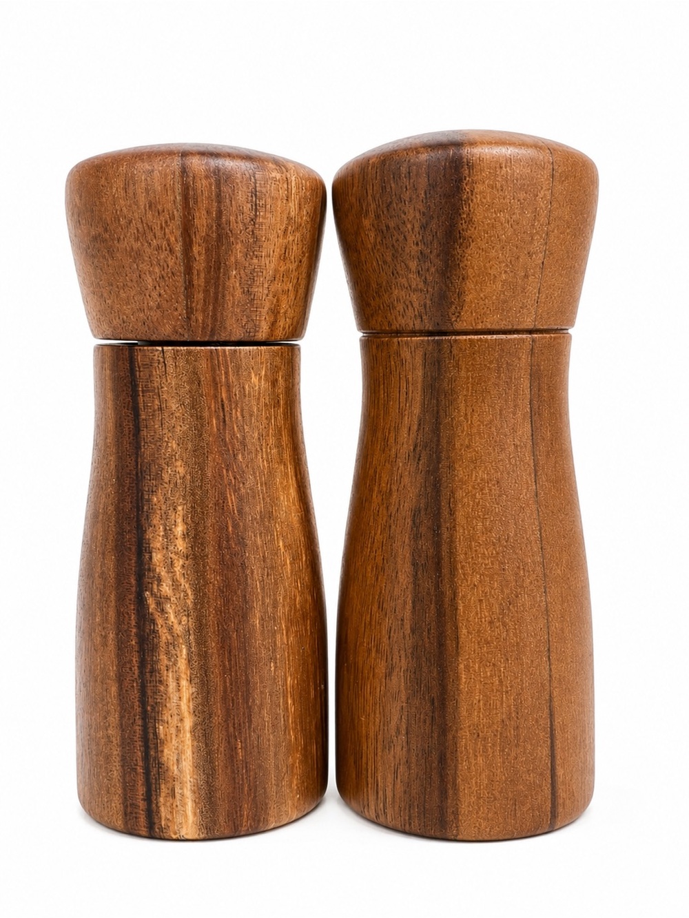Threshold Acacia Wood Salt & Pepper Grinder Mill Set Kitchen Dining Decor NWT